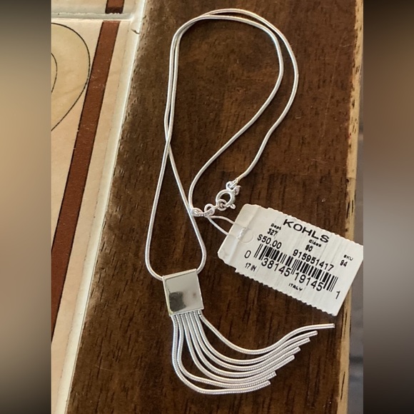 NWT Apt. 9 sterling silver necklace - Picture 4 of 8